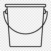 kova listesi, çocuklar için bucket listesi, bucket listesi, bucket ikon svg