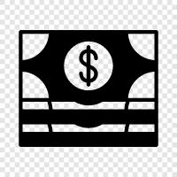 budget, deficit, spending, taxes icon svg