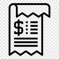 budget, deficit, spending, revenues icon svg