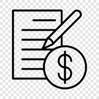 budget, expenses, savings, investing icon svg