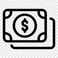budget, save, invest, spending icon svg