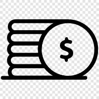 budgeting, save, money, budget icon svg