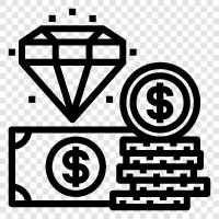 budgeting, debt, investing, savings icon svg