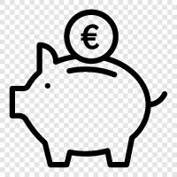 budgeting, money, budget, frugality icon svg