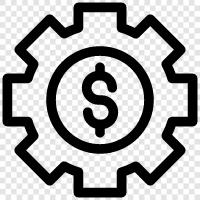 budgeting, investments, retirement, taxes icon svg