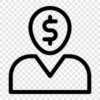 budgeting, investments, retirement, debt icon svg