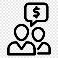 budgeting, investing, debt, retirement icon svg