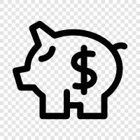 budgeting, money, income, expenses icon svg