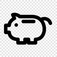 budgeting, investing, retirement, Saving icon svg