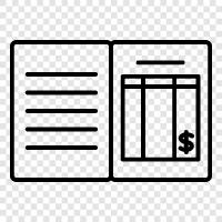 budgeting, expenses, personal finance, save money icon svg