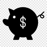 budgeting, investing, retirement, debt icon svg