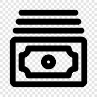 budgets, saving, investing, spending icon svg