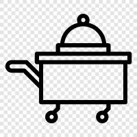 buffet, food, drinks, room service icon svg