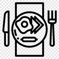 Buffet, Food, Menu, Restaurant icon svg