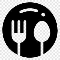 Buffet, Restaurant, Abendessen, Fast Food symbol