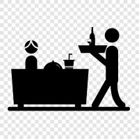 buffet, food, restaurant, food court icon svg