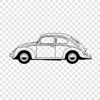 Bug, Insect, Car, Carrera icon svg