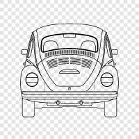 bug, car, cute, animal icon svg