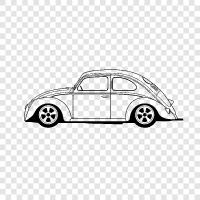 bug, car, cute, little icon svg