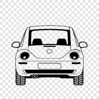 Bug, Buggy, Car, Car Parts icon svg