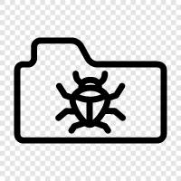 bug report, bug tracking, bug tracker software, bug tracker online icon svg