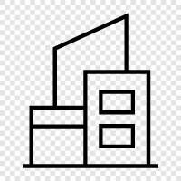 building, construction, engineering, metal icon svg