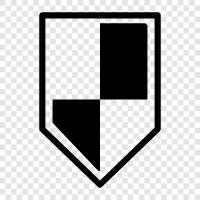 bulletproof, defense, protect, Shield icon svg