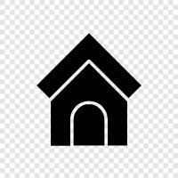 bungalow, cottage, home design, home improvement icon svg