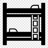 Bunk Bed Frames, Bunk Bed For Kids, Bunk Bed For, Bunk Bed icon svg