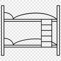 Bunk Bed Frames, Bunk Bed Frame, Bunk Bed Sets, Bunk Bed icon svg