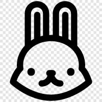 bunny, pet, house, cavy icon svg