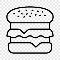 burger joint, burger restaurant, burger king, hamburger icon svg