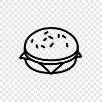 burger joint, burgers, beef, hamburger icon svg