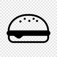 Burger King, McDonalds, Wendy s, Burger icon svg