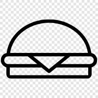 Burger King, McDonalds, Wendy s, Burger icon svg