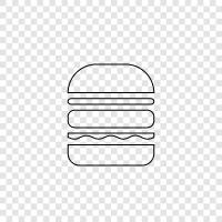 Burger King, McDonalds, Wendy s, Burger icon svg