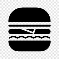 Burger King, Wendy s, McDonald s, Burger icon svg