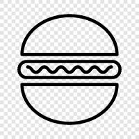 Burger King, Hamburgers, Whopper, Whopper King icon svg