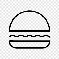 Burger King, Whopper, Double Whopper, Junior Whopper icon svg