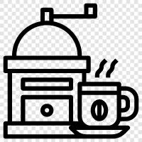 Burr Grinder, Coffee Grinder Reviews, Coffee Grinder icon svg