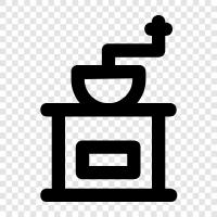 Burr Grinder, Coffee Grinder Reviews, Coffee Grinder Price, Coffee icon svg