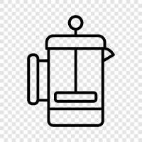 Burr Grinder, Coffee Maker, Coffee Roaster, Coffee Plunger icon svg