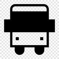 bus, public transportation, transportation, mode of transportation icon svg