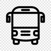 bus, bus stop, bus stop sign icon svg