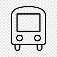 bus, bus stop, bus stop location, bus stop map icon svg