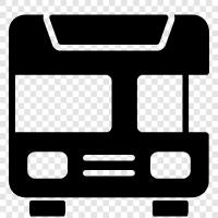 bus, bus stop, bus route, bus timetable icon svg