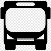 Busfahrer, Bustarife, Buslinien, Busstationen symbol