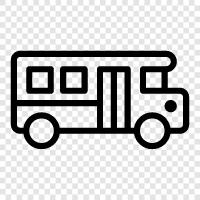 Bus, School, Driver, Route icon svg