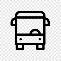 bus, bus stop, bus route, bus stop near me icon svg