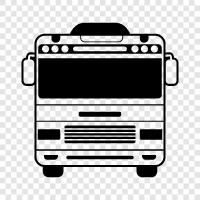 bus schedule, bus route, bus stop, bus route map icon svg